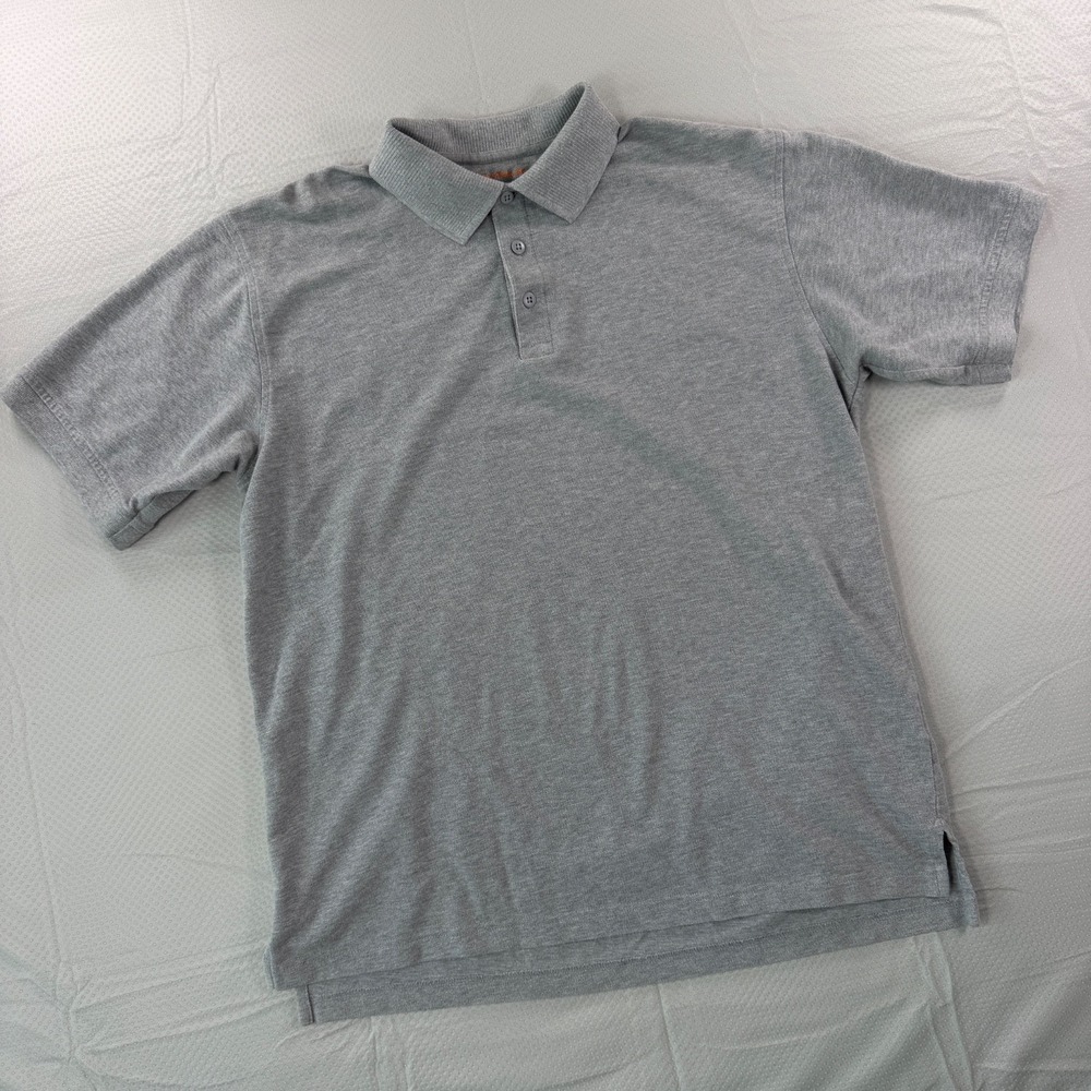 5.11 Tactical Series Shirt Mens Large Gray Short Sleeve Cotton Polo Work Uniform